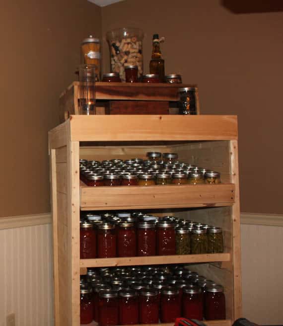 Canning Cabinet From Pallets Pallet Cabinets & Wardrobes 