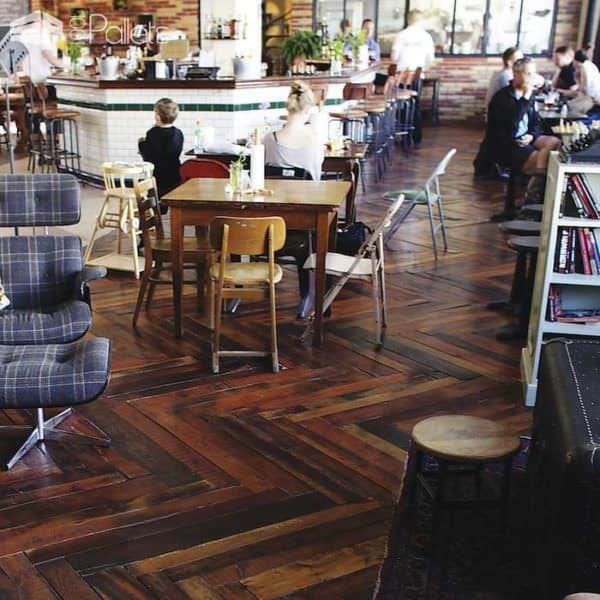Pallets Flooring in Kex Hostel (Iceland) Pallet Floors & Decks Pallets Flooring in Kex Hostel (Iceland) Pallet Floors & Decks