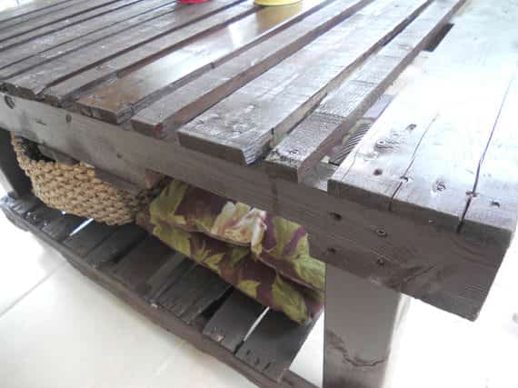 Image showcasing Upcycled Pallet Table • 1001 Pallets