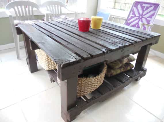 Upcycled Pallet Table • 1001 Pallets