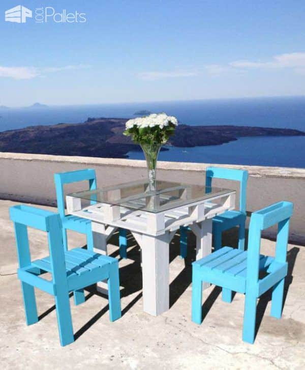 Diy: Dining Set From Recycled Pallets Lounges & Garden Sets 