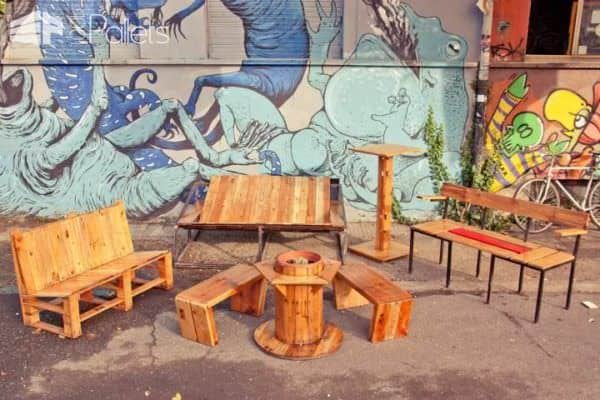 Studio Superfluo Pallet Rojects Pallet Benches, Pallet Chairs & Stools 