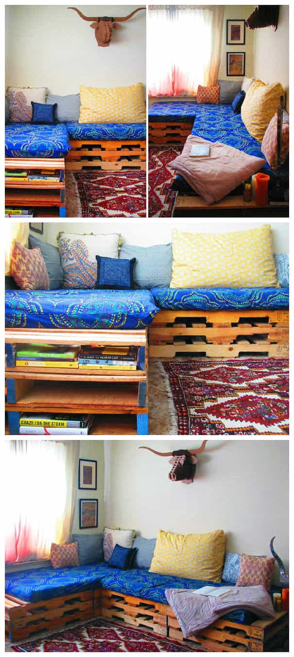 Diy Upcycle a Pallet into a Couch • 1001 Pallets
