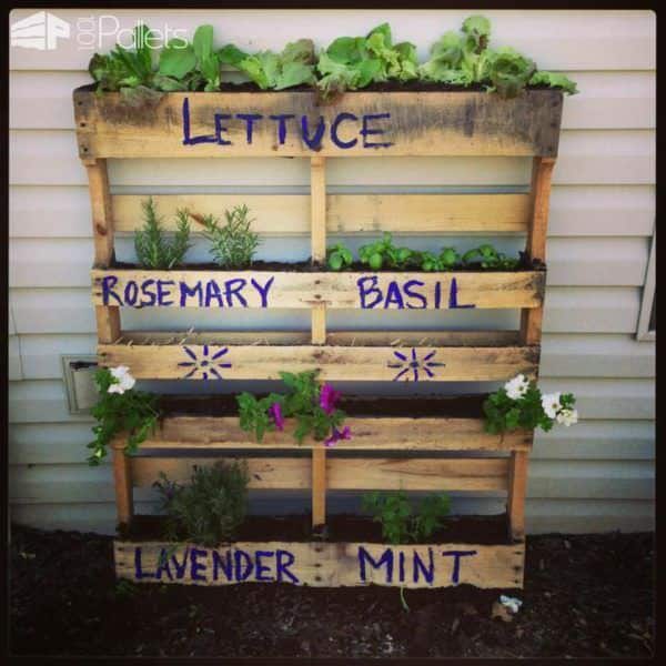 Tips For Keeping Dirt Inside Pallet Planters2