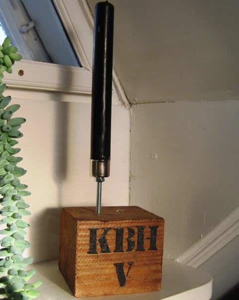 Wooden Candlesticks Made Of Pallet Blocks Pallet Home Accessories Trælysestage-produkt-nr-137-billede-1