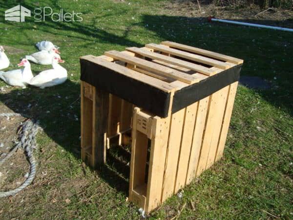 Duckfree Herbs Pallets Planter Pallet Planters & Compost Bins 