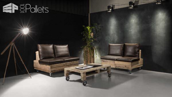 Photography + Film Studio Made Out Of Wooden Pallets Pallet Walls & Pallet Doors S7A1223-fb
