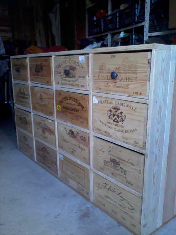Shoe Storage From Pallets & Wine Boxes Pallet Cabinets & Wardrobes 