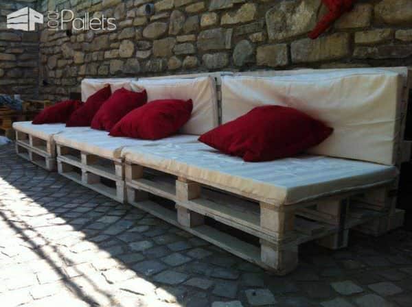 Pallet Furniture For Guesthouse Pension Lounges & Garden Sets 