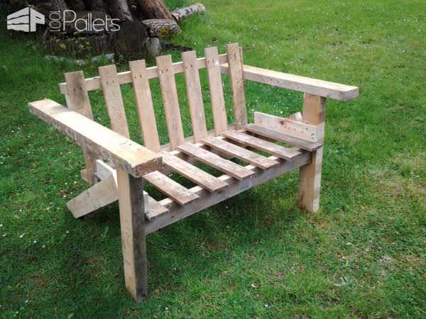 Banc En Palette / Pallet Bench Pallet Benches, Pallet Chairs & Stools 