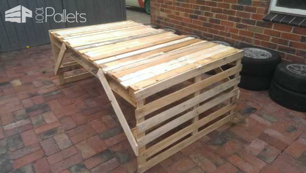 Cheap & Easy Pallet Table Pallet Desks & Pallet Tables 
