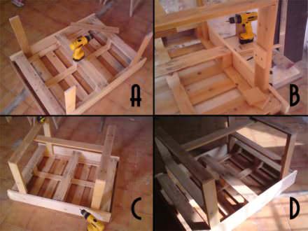 Coffee Table Made From Discarded Pallets • 1001 Pallets