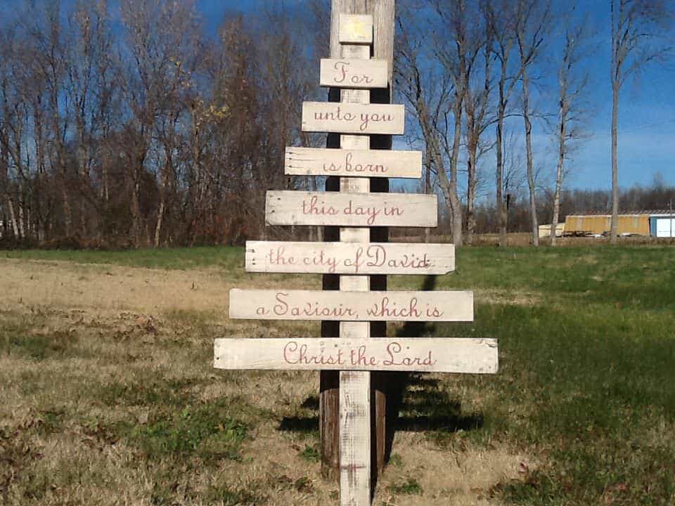 Pallet Christmas Tree 
