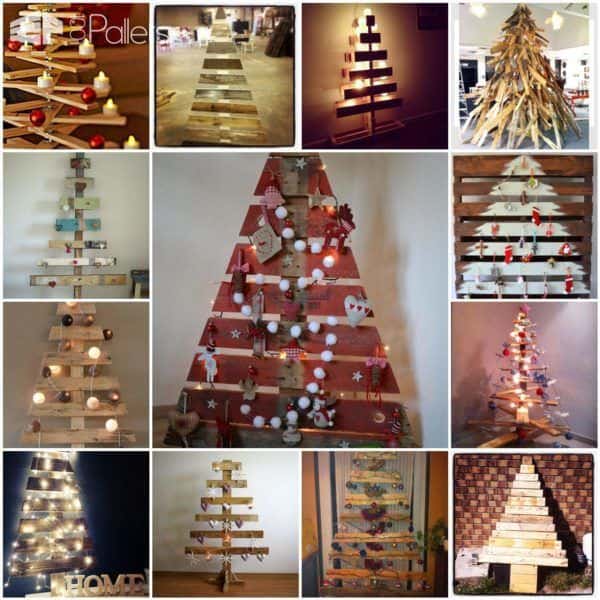 Pallet Christmas Trees Pallet Home Accessories 
