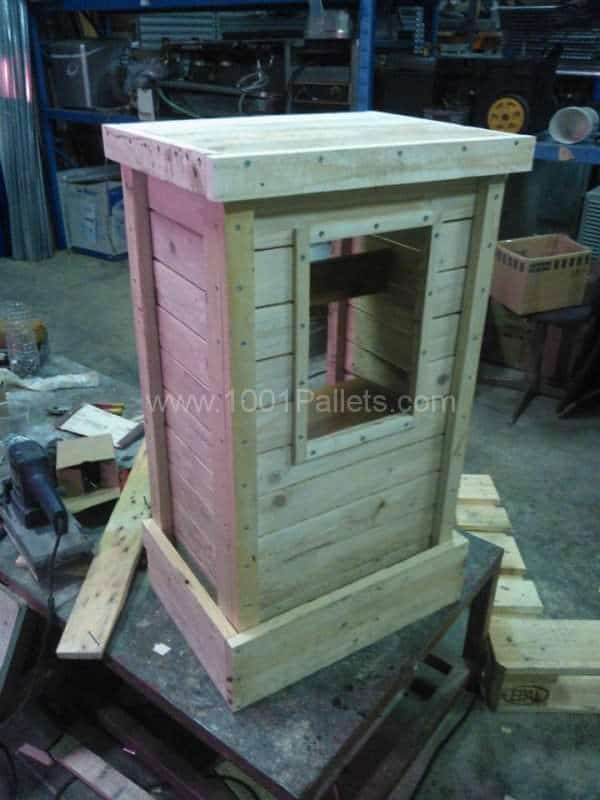 Pallet Cabinet for Electric Fireplace Device Pallet Cabinets & Wardrobes 