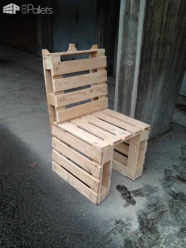 Pallet Furniture Pallet Benches, Pallet Chairs & Stools poltrona