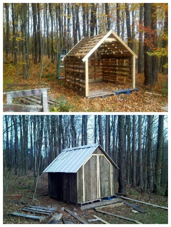 pallet shed • 1001 pallets