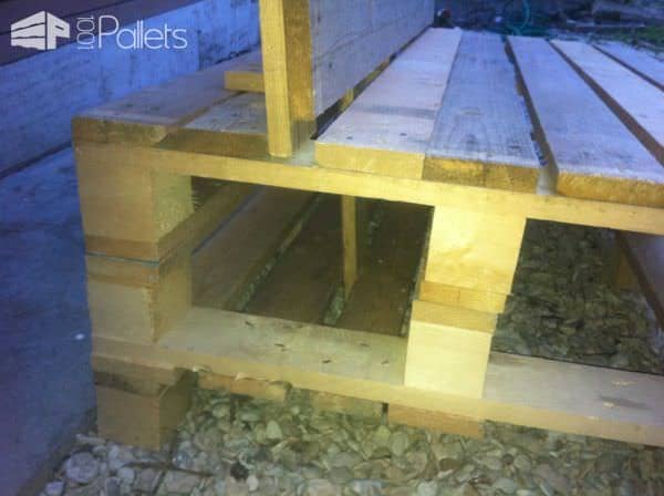 Folding Pallets Garden Sofa Lounges & Garden SetsPallet Benches, Pallet Chairs & Stools image2