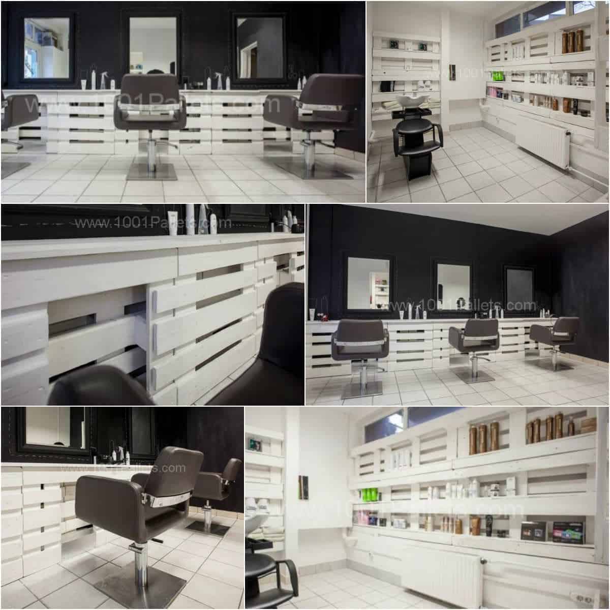 Pallet Hair and Nails Salon in Hungary  1001 Pallets