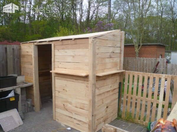 My Pallet Garden Shed Pallet Sheds, Cabins, Huts & Playhouses 