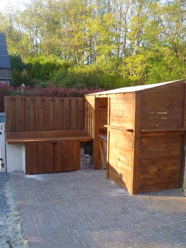 My Pallet Garden Shed Pallet Sheds, Cabins, Huts & Playhouses 