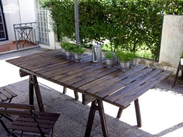 Pallet Outdoor Table Pallet Desks & Pallet Tables 