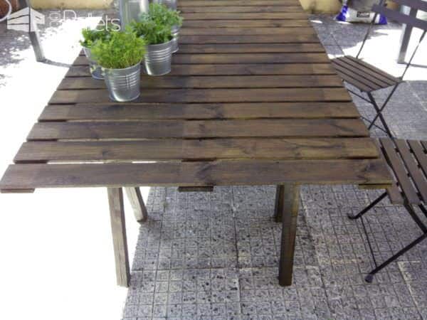 Pallet Outdoor Table Pallet Desks & Pallet Tables 