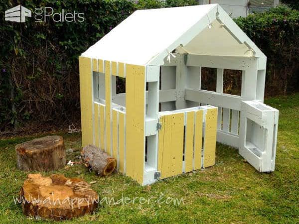 Inspired Pallet Kids Playhouse2