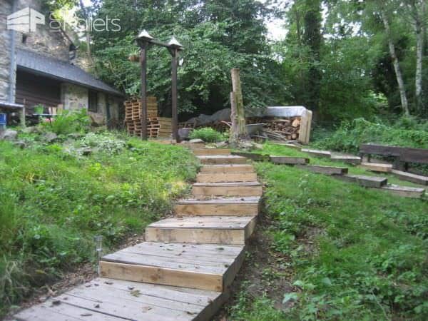 Recyclage De Palettes / Recycled Pallet Projects Pallets in the Garden 