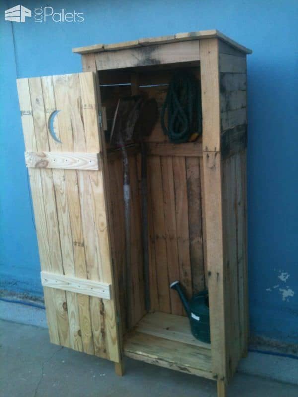 mini storage shed - outhouse look • 1001 pallets