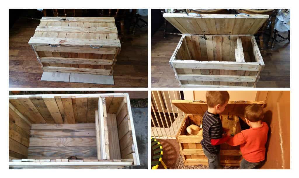 diy pallet toy box