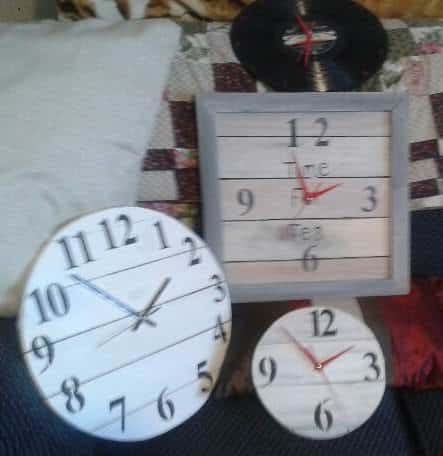 Pallet Clocks Pallet Clocks Pallet Clocks Pallet Clocks