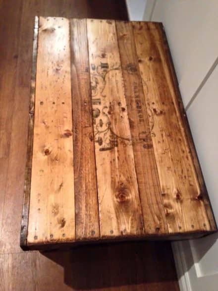 Coffee Table From Upcycled Pallets • 1001 Pallets