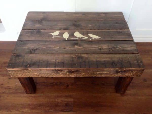 Dark Pallet Coffee Table Pallet Coffee Tables image28