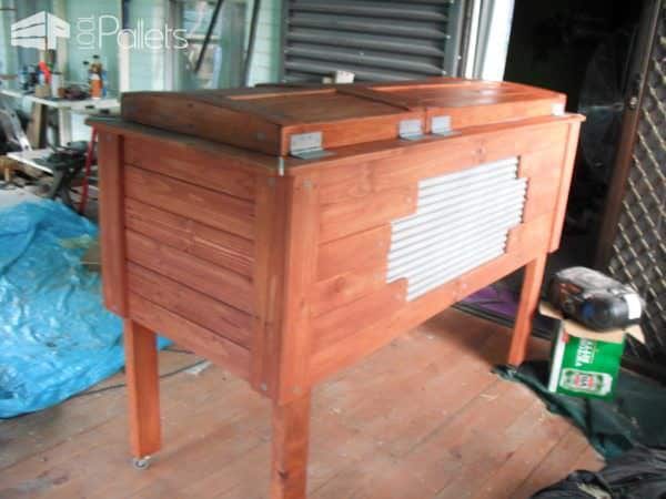 Pallet Ice Chest Pallet Cabinets & Wardrobes 161