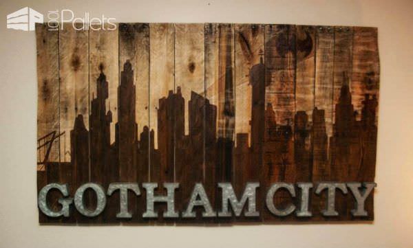 Gotham City Never Looked So Good Pallet Home Accessories Gotham City Never Looked So Good Pallet Home Accessories