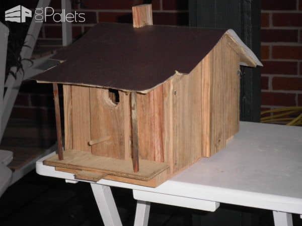 Pallet Upcycled Into Birdhouses Animal Pallet Houses & Pallet Supplies 