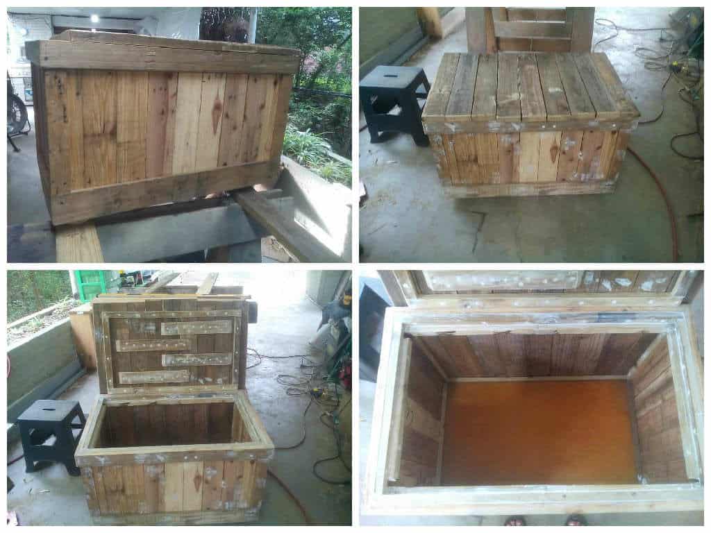 toy chest out of pallets