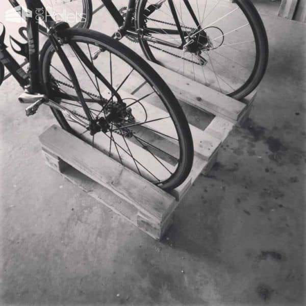 Wooden Pallets as Bike Racks6