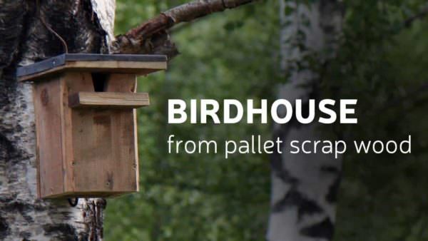 Diy Birdhouse From Scrap Pallet Wood Animal Pallet Houses & Pallet Supplies Diy Birdhouse From Scrap Pallet Wood Animal Pallet Houses & Pallet Supplies