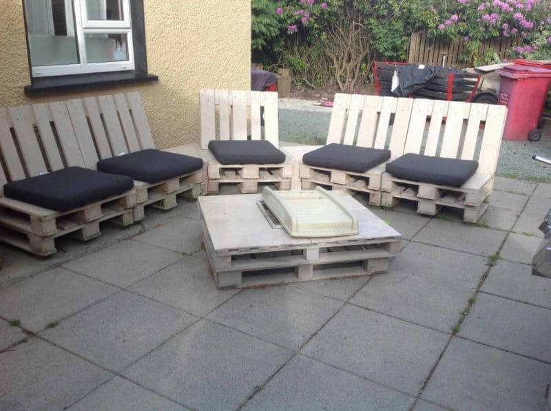 Pallet Patio Set • 1001 Pallets