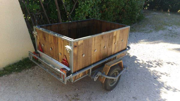 Trailer Makover With Recycled Pallet Wood 1001 Pallets