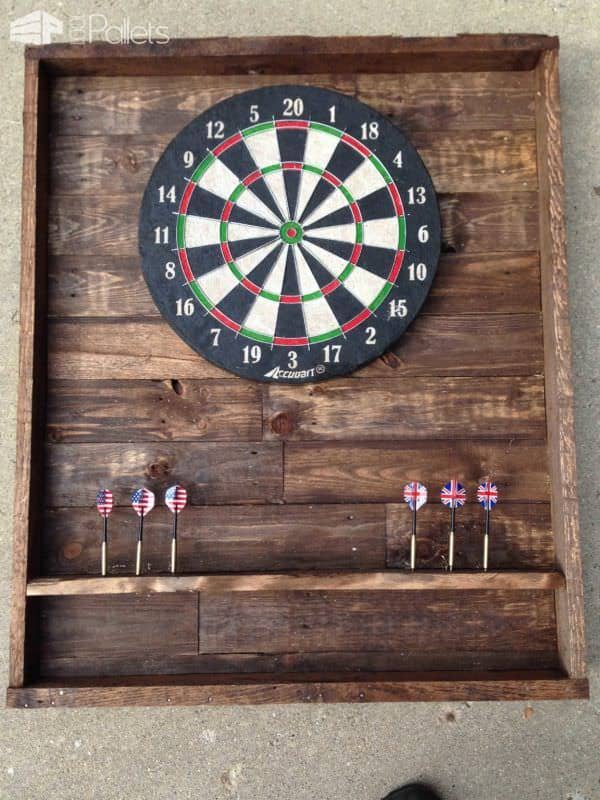 Diy Pallet Dart Board 1001 Pallets