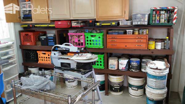 Shelving From Pallets & Other Recycled Materials – All Free! Pallet Shelves & Pallet Coat Hangers Shelving From Pallets & Other Recycled Materials – All Free! Pallet Shelves & Pallet Coat Hangers