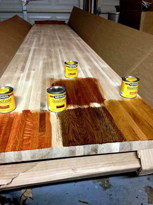 Staining Your Pallet Wood1