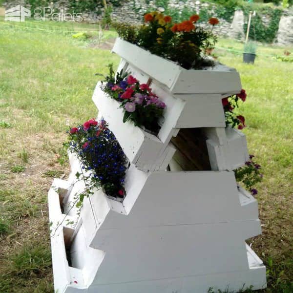 Garden Pallet Doghouse & Planter Animal Pallet Houses & Pallet Supplies Pallet Planters & Compost Bins 