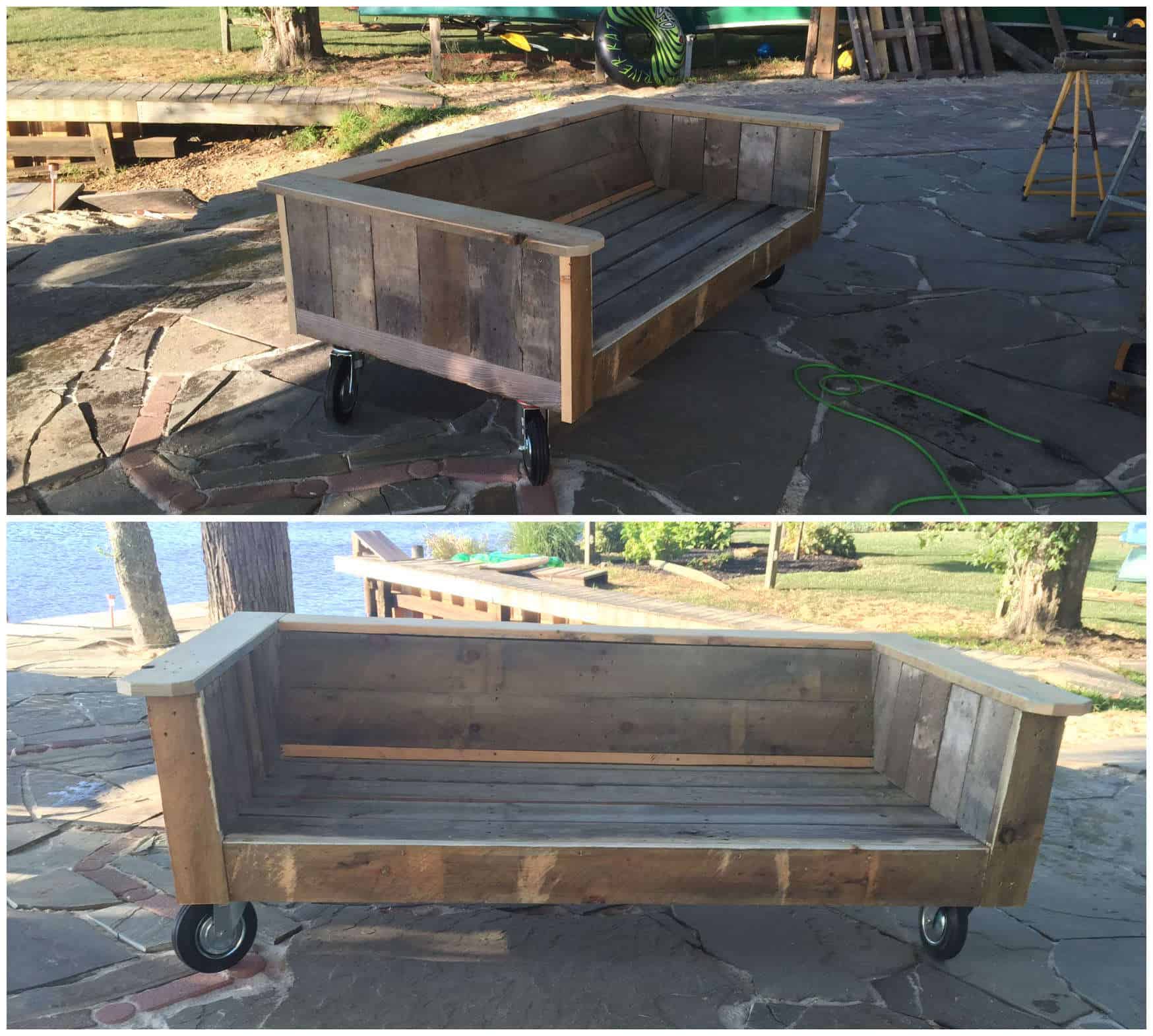 Outdoor Pallet Sofa • 1001 Pallets