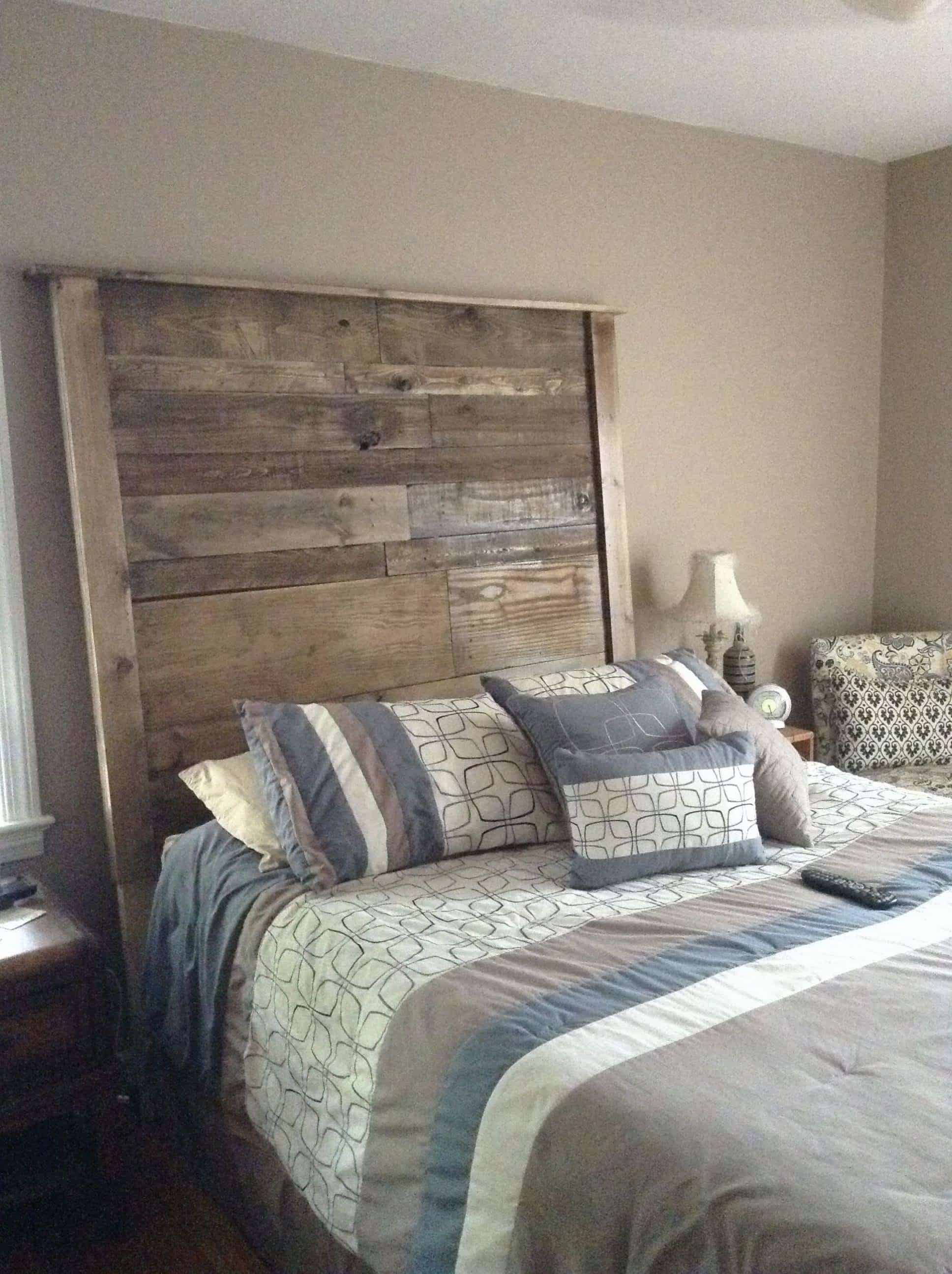 Pallet Bed Headboard • 1001 Pallets