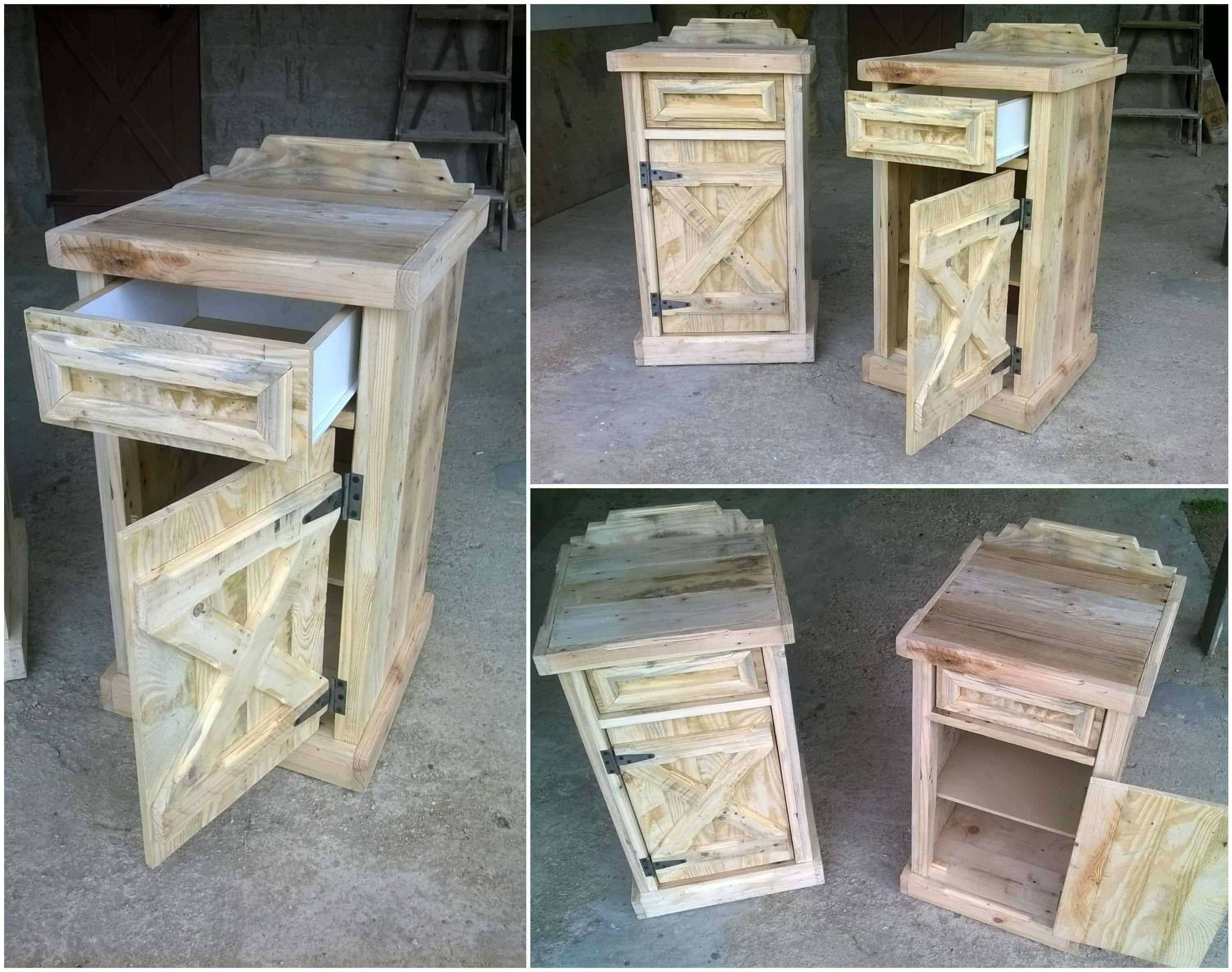 Pallet Bedside Tables 1001 Pallets