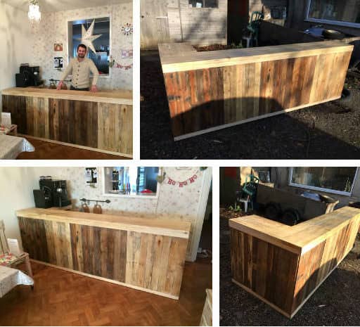 64 Awesome Wooden Pallet Bars For Your Inspiration 1001 Pallets